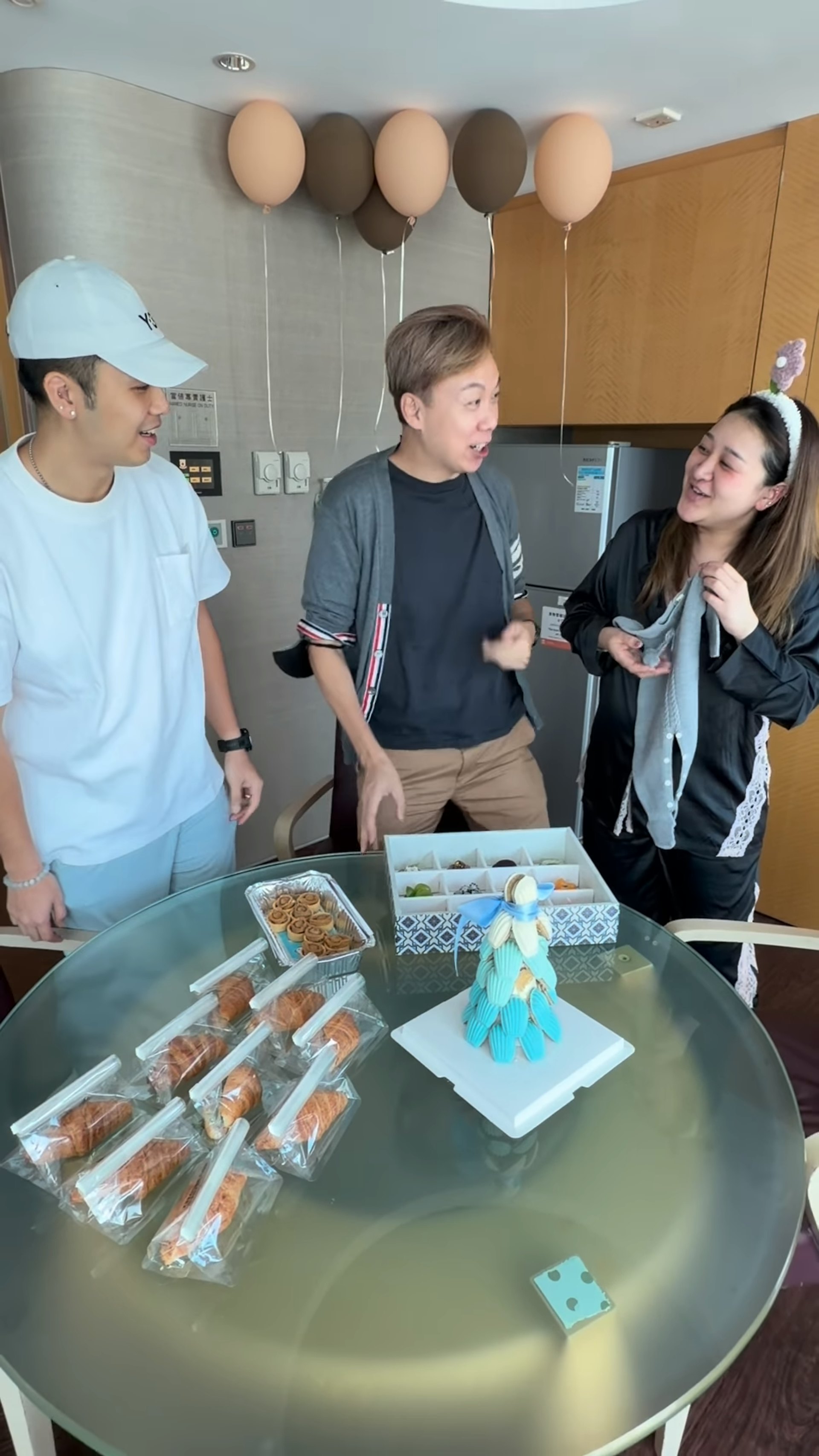 囝囝Julian提前近一个月抢闸出世,幸好过程有惊无险,母子平安。(IG截图)