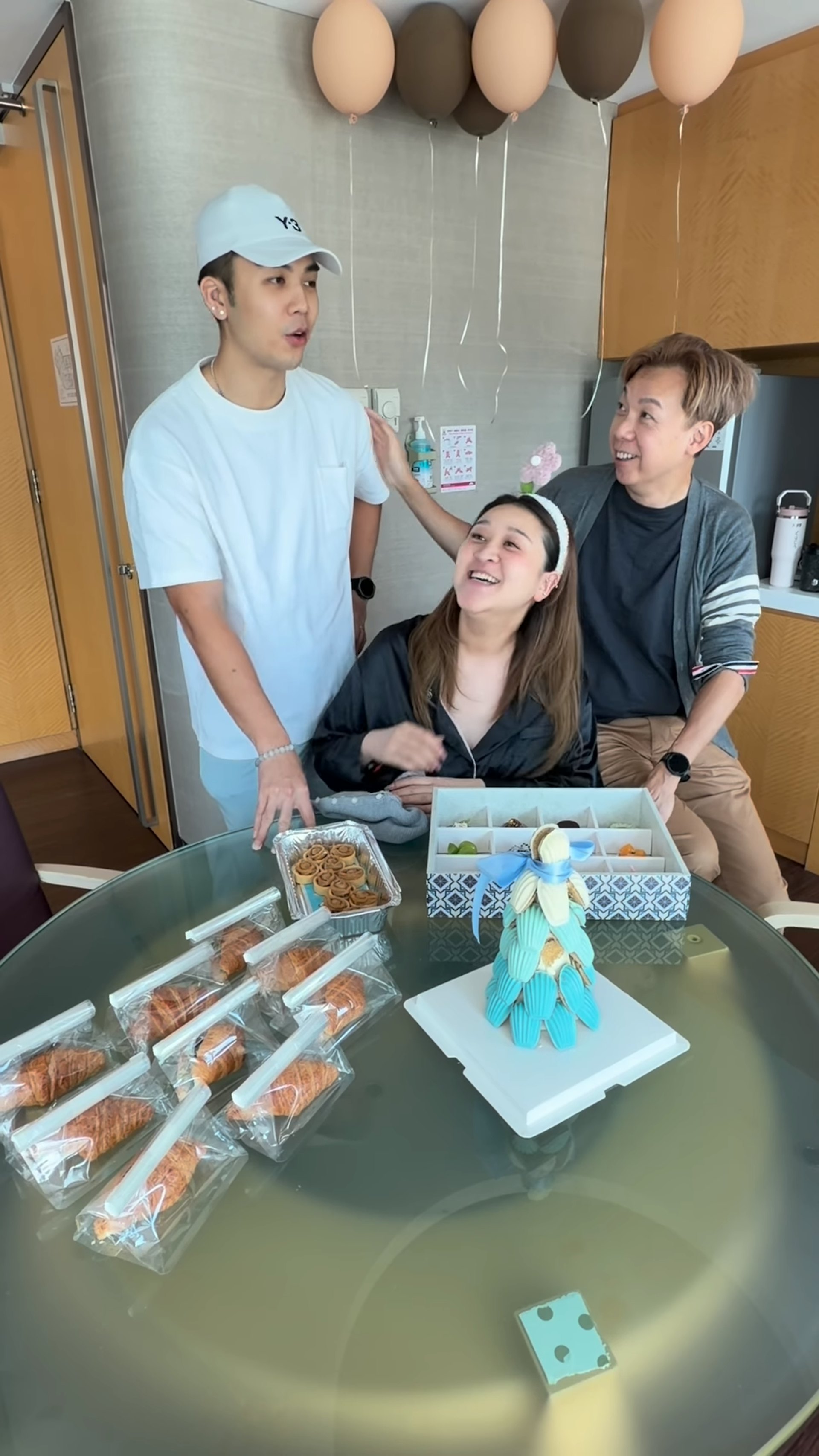Shirley刚生产完即极速落床,状态极佳,绝对是「最强孕妇」!(IG截图)