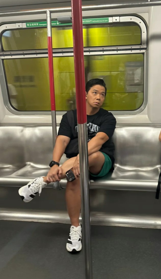 林子善搭地铁出行。(小红书)