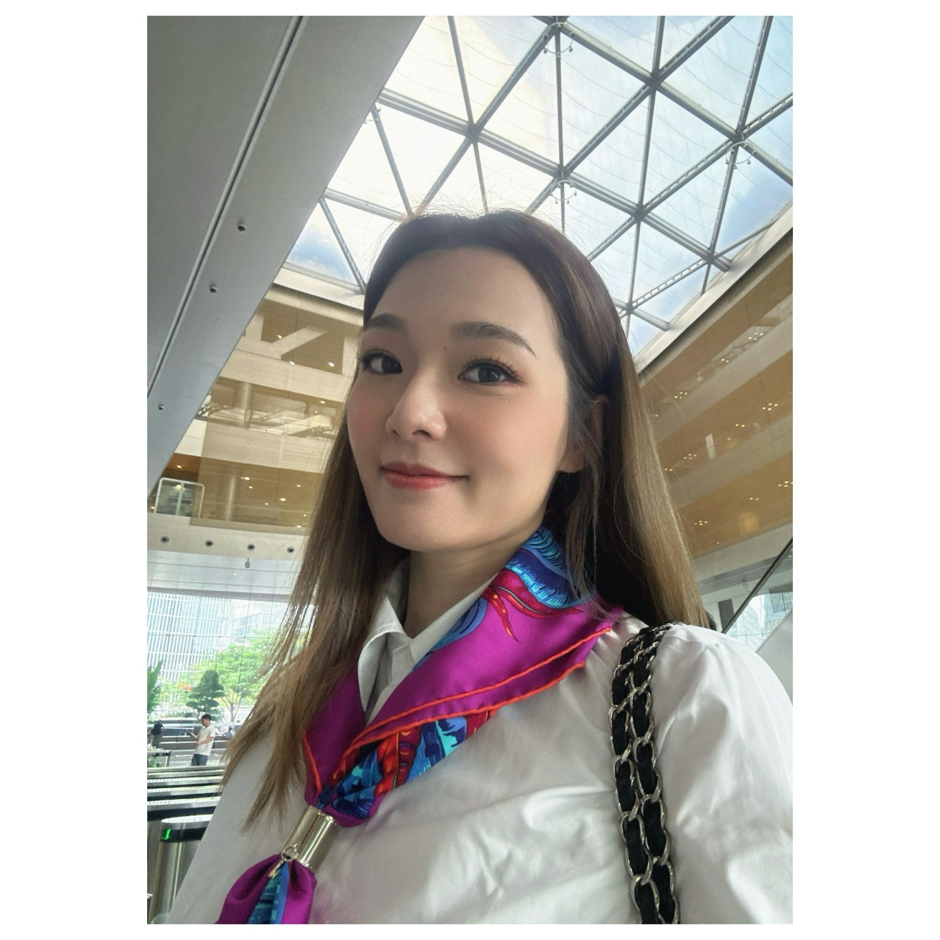 早前参观腾讯。(IG@konniecrab)