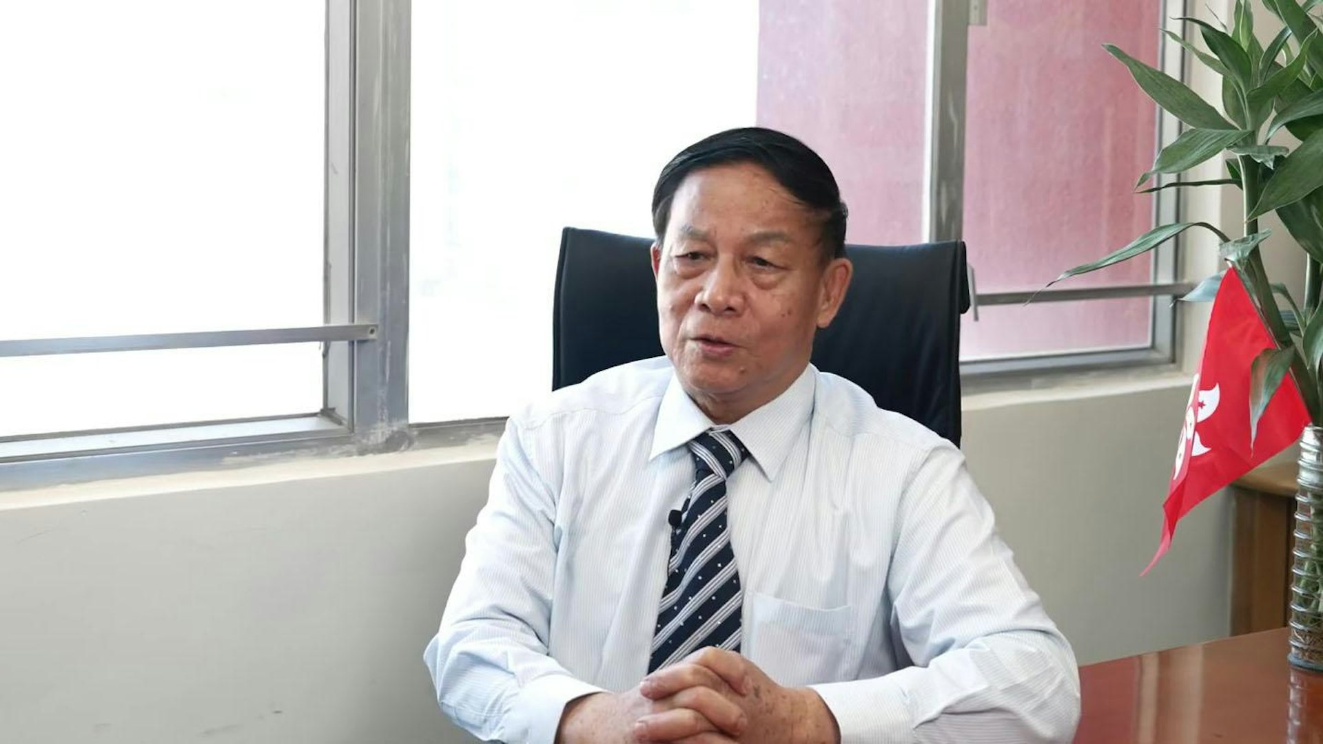 台日电梯(香港)有限公司董事长张钦。