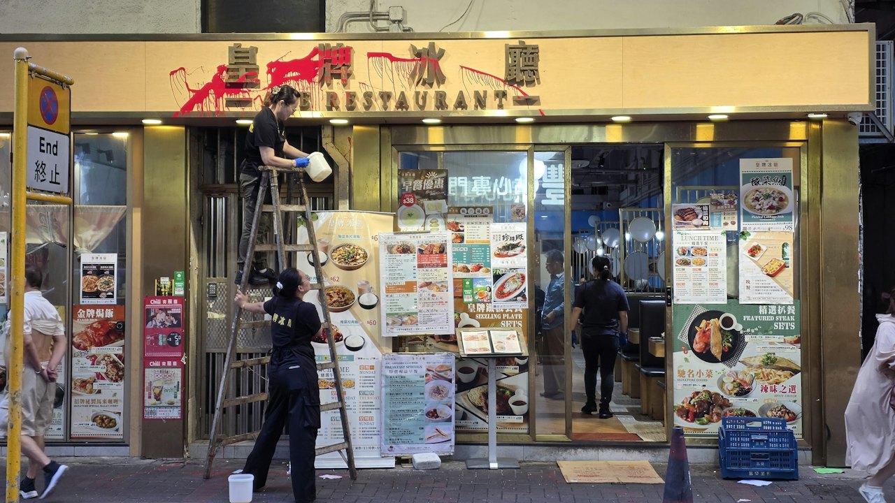 油麻地及佐敦兩食店清晨接連遭淋油 警列刑事毀壞追查