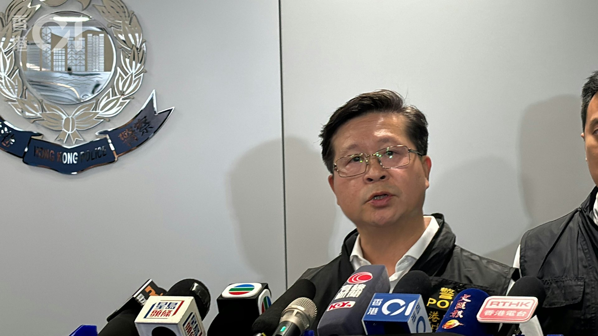 港岛总区刑事部署理高级警司冼国明。