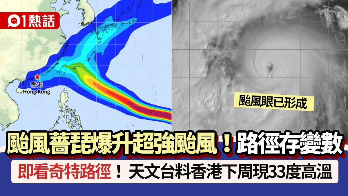 Typhoon Champi becomes super typhoon as Hong Kong expects heat