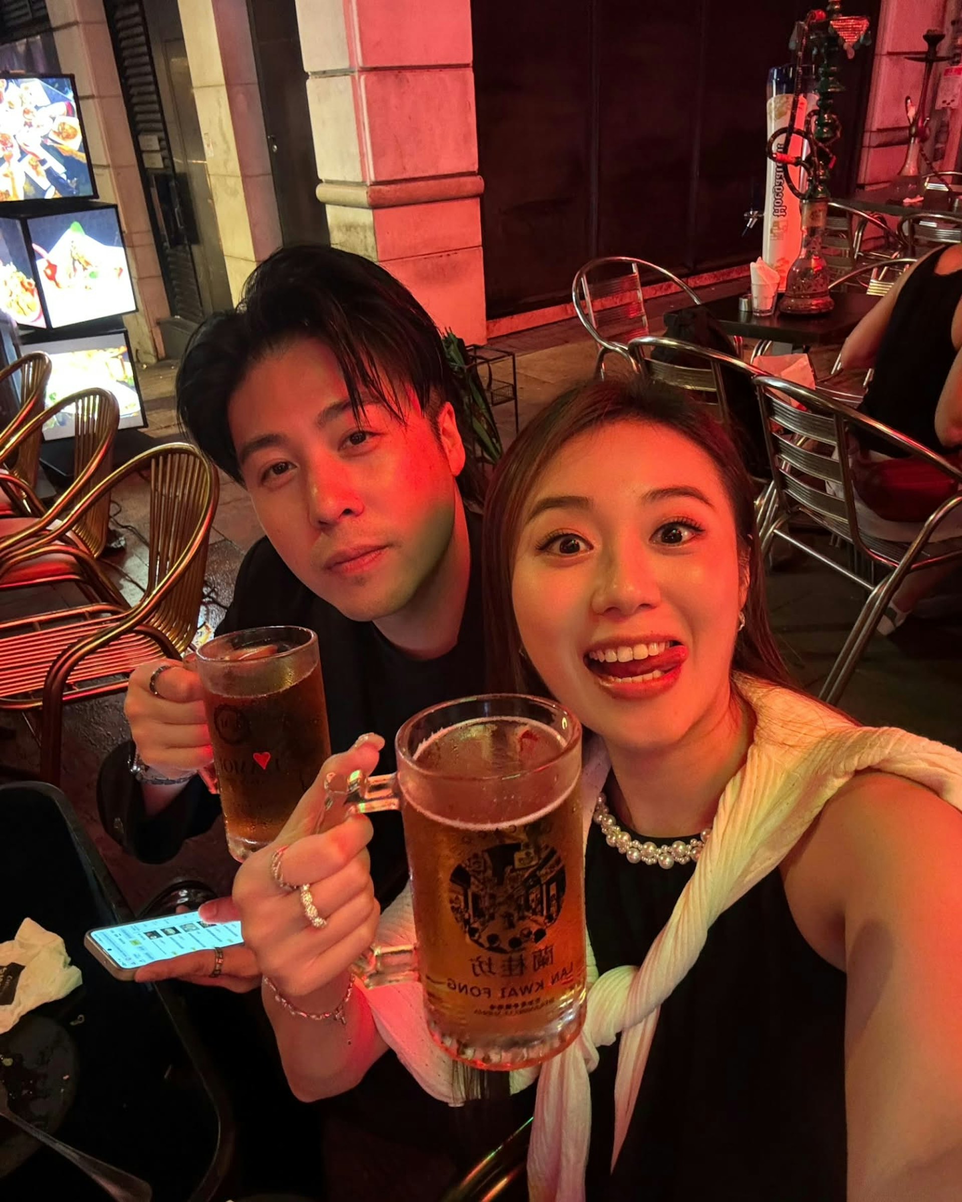 好合拍。(IG@wongfeiiiiii)