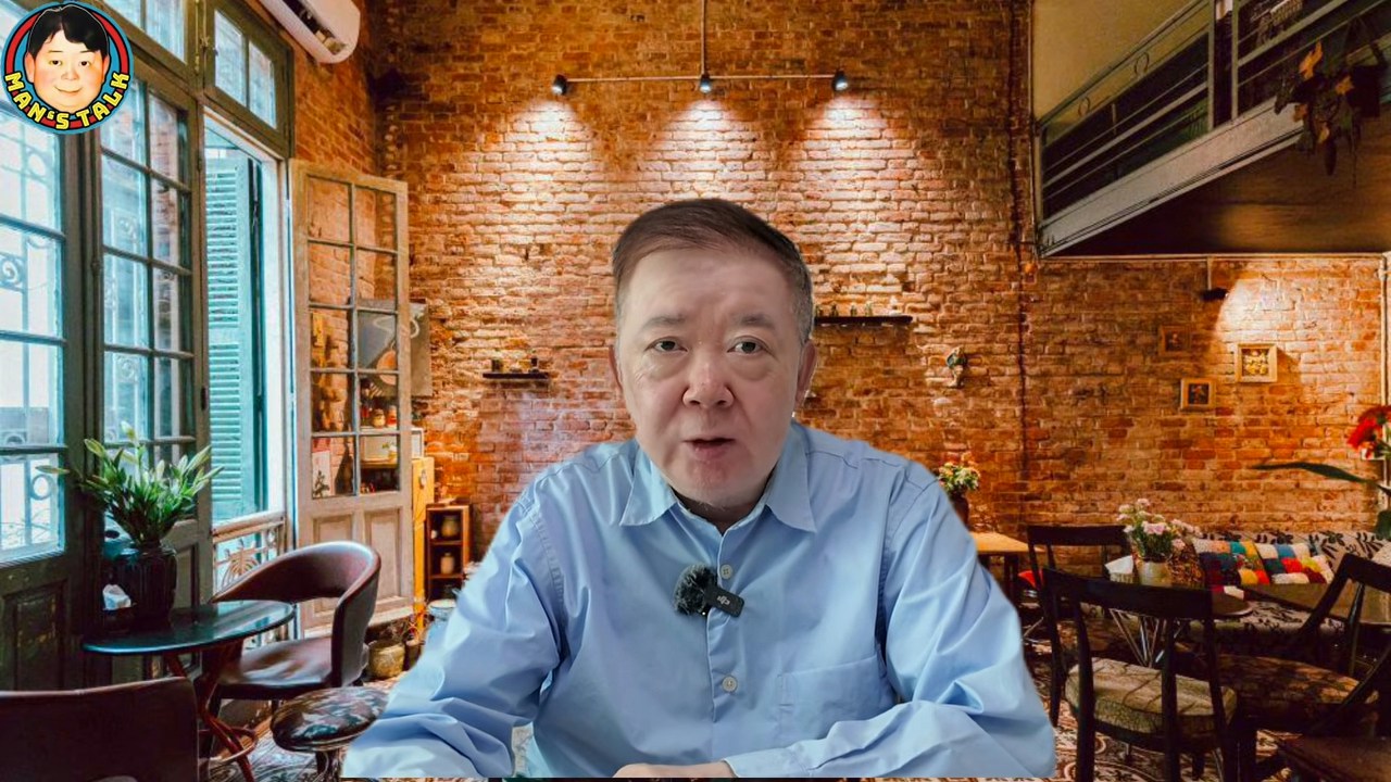 文雋在片段中透露，日前收到「芳心薈」會長Eva傳來在網絡上看到的新聞，爆案情重大突破。（YouTube/@文雋 講呢啲 講嗰啲 Man's Talk）