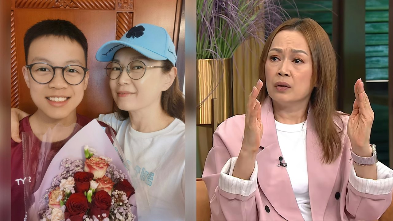 番組『流行都市』で選美経歴について語る姚瑩瑩