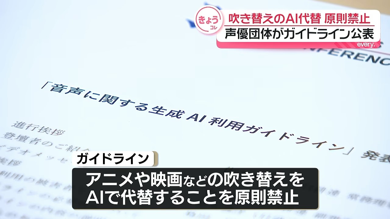 生成式 AI 声音使用指引相关画面