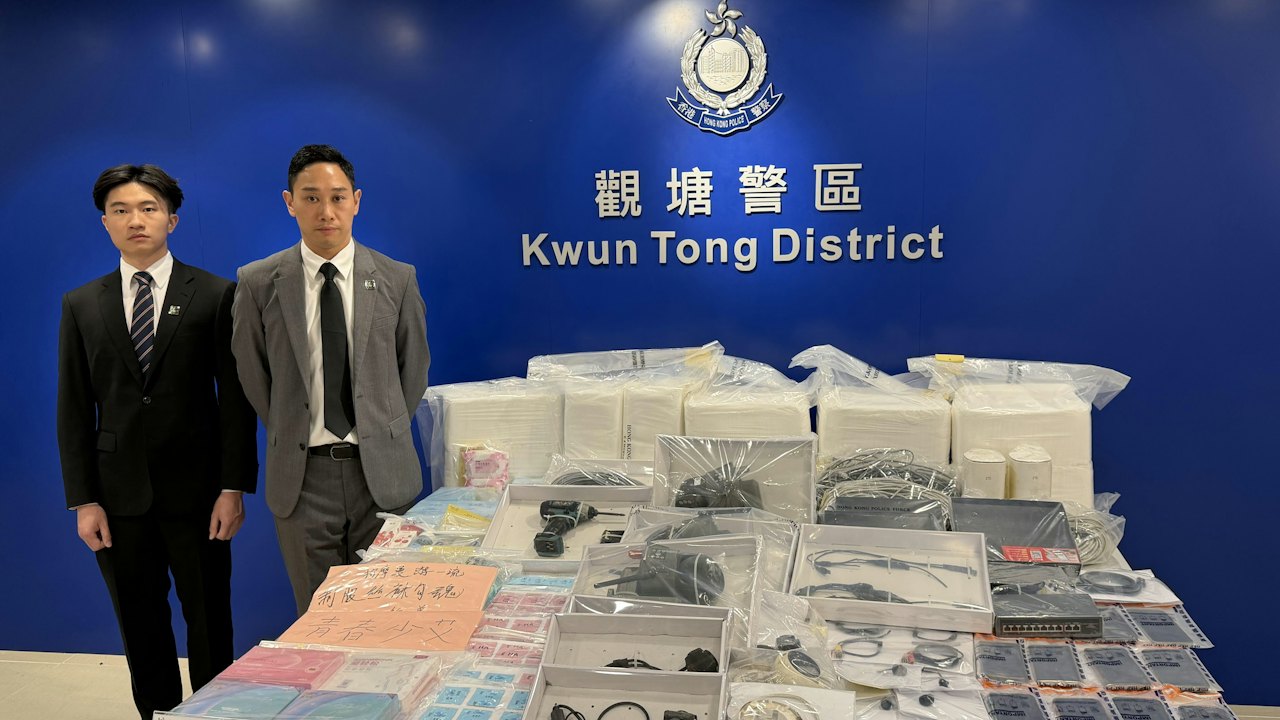 犯罪集團招內地女來港賣淫 街頭安裝天眼「睇水」 警拘30人