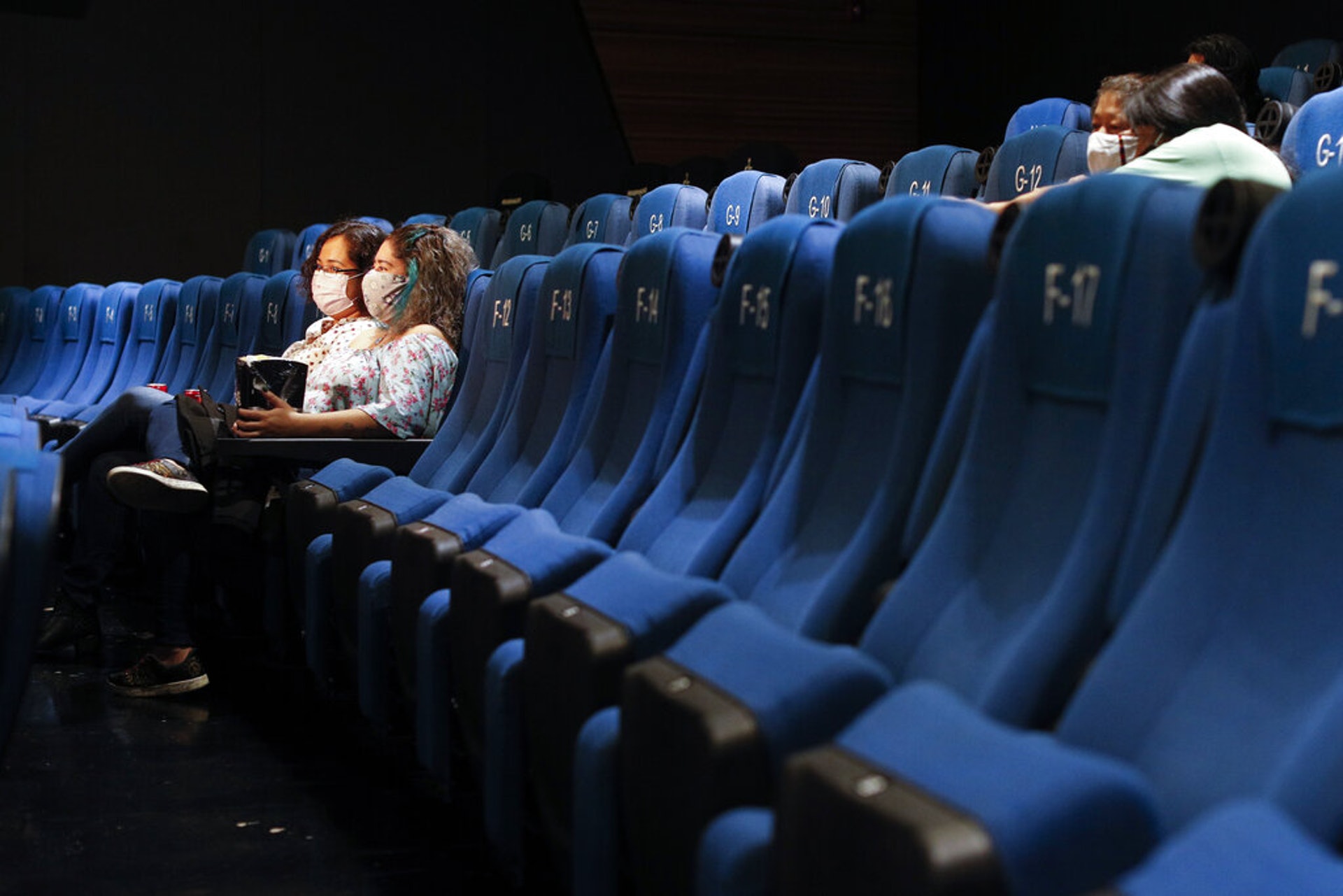 疫情導致影院行業遭遇重創。(美聯社) 疫情導致影院行業遭遇重創。(美聯社)