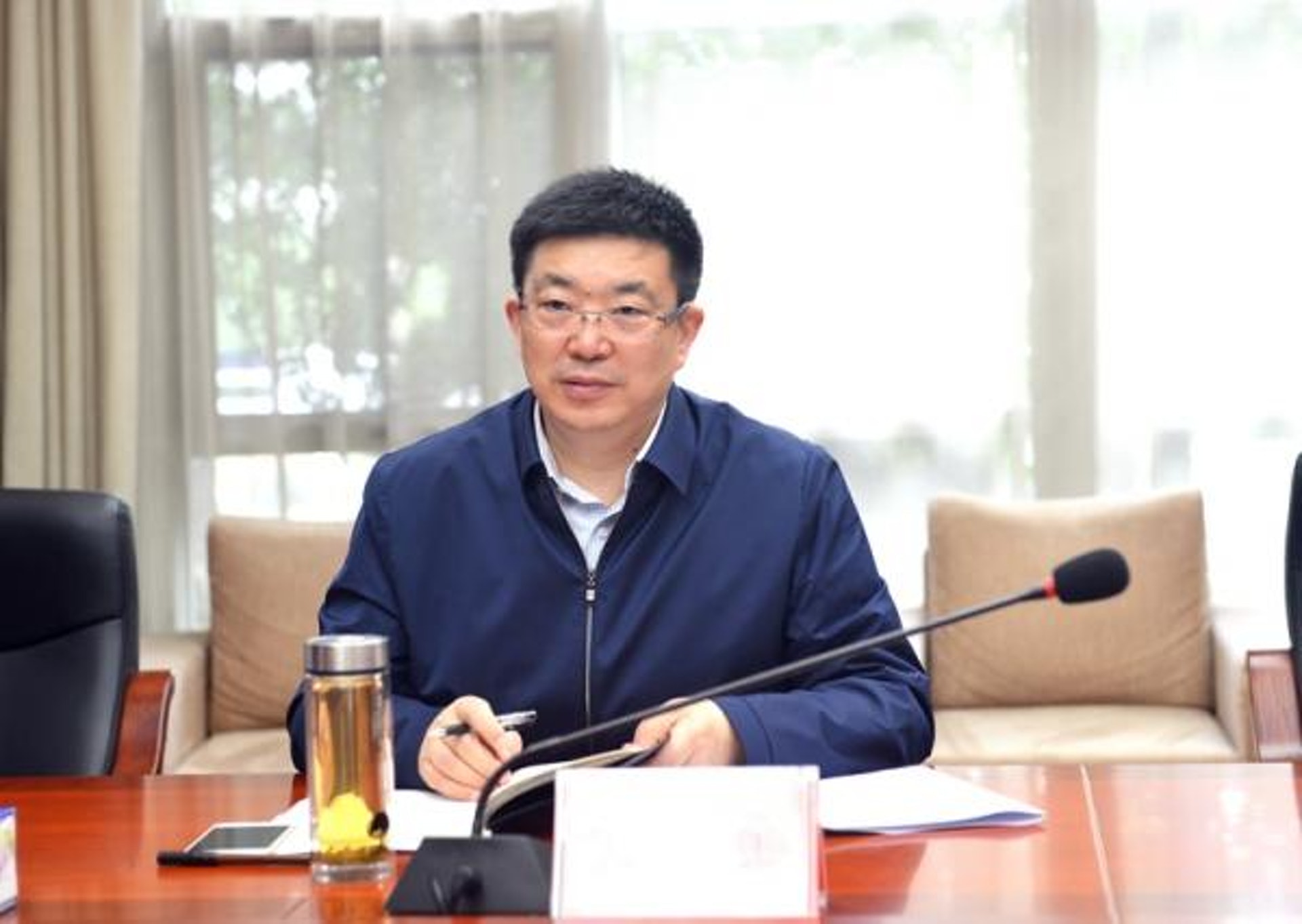 周先旺自2018年起出任武漢市市長。(網上圖片) 周先旺自2018年起出任武漢市市長。(網上圖片)