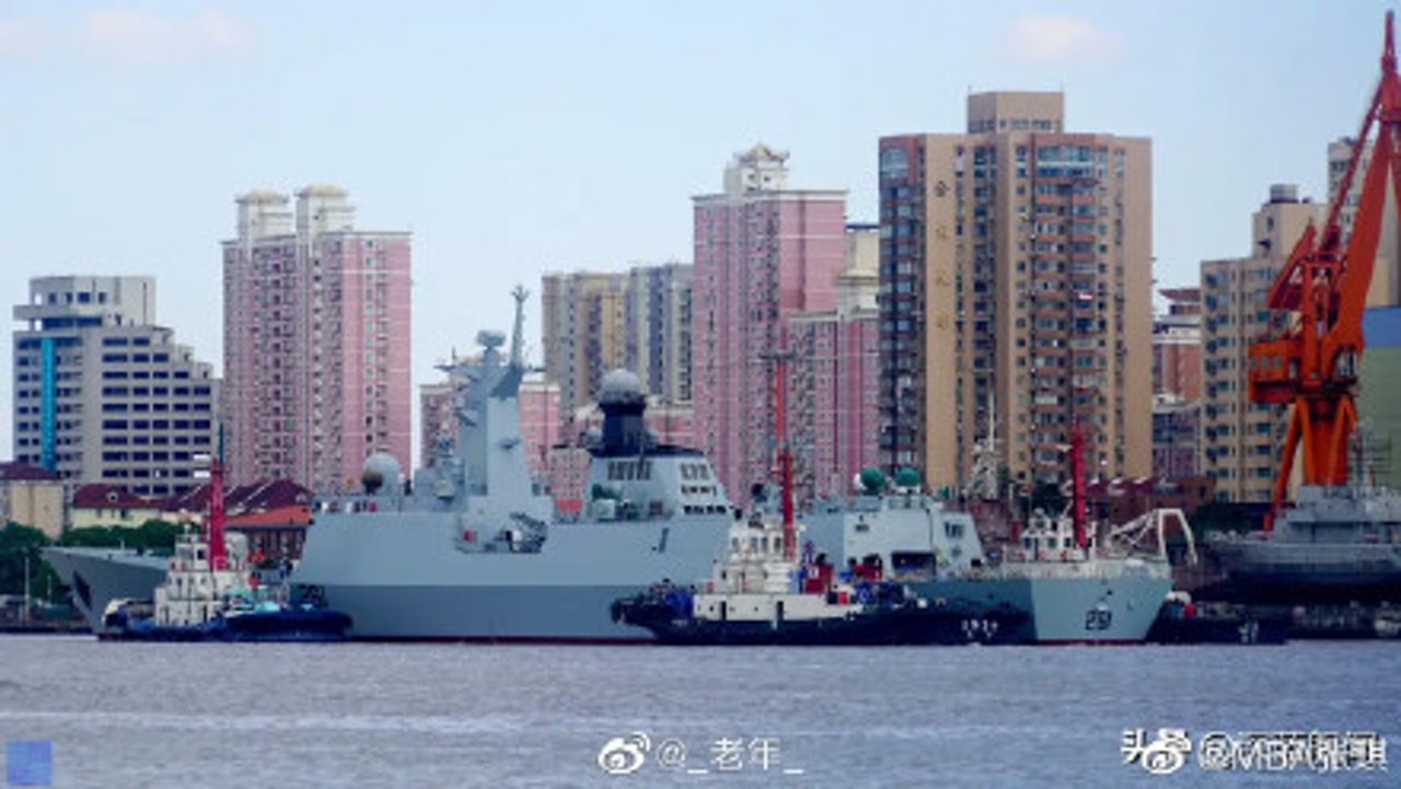 2018年,巴基斯坦海軍確認向中國購買了4艘054A/P型護衛艦。11月8日交付的是首艦。(微博@via _老年_) 2018年,巴基斯坦海軍確認向中國購買了4艘054A/P型護衛艦。11月8日交付的是首艦。(微博@via _老年_)