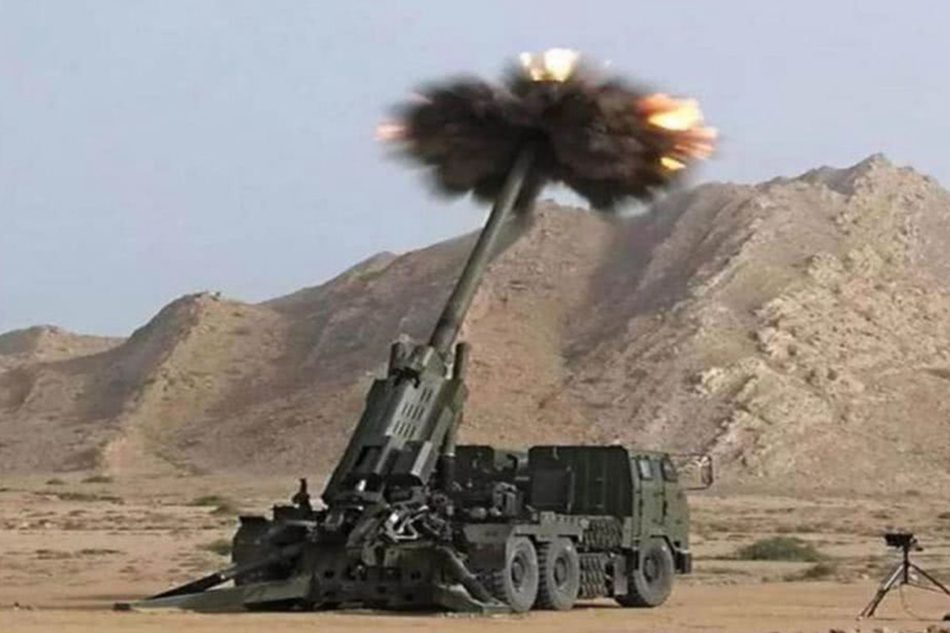 2020年6月2日,解放軍在西藏軍區演習。(視頻截圖) 2020年6月2日,解放軍在西藏軍區演習。(視頻截圖)