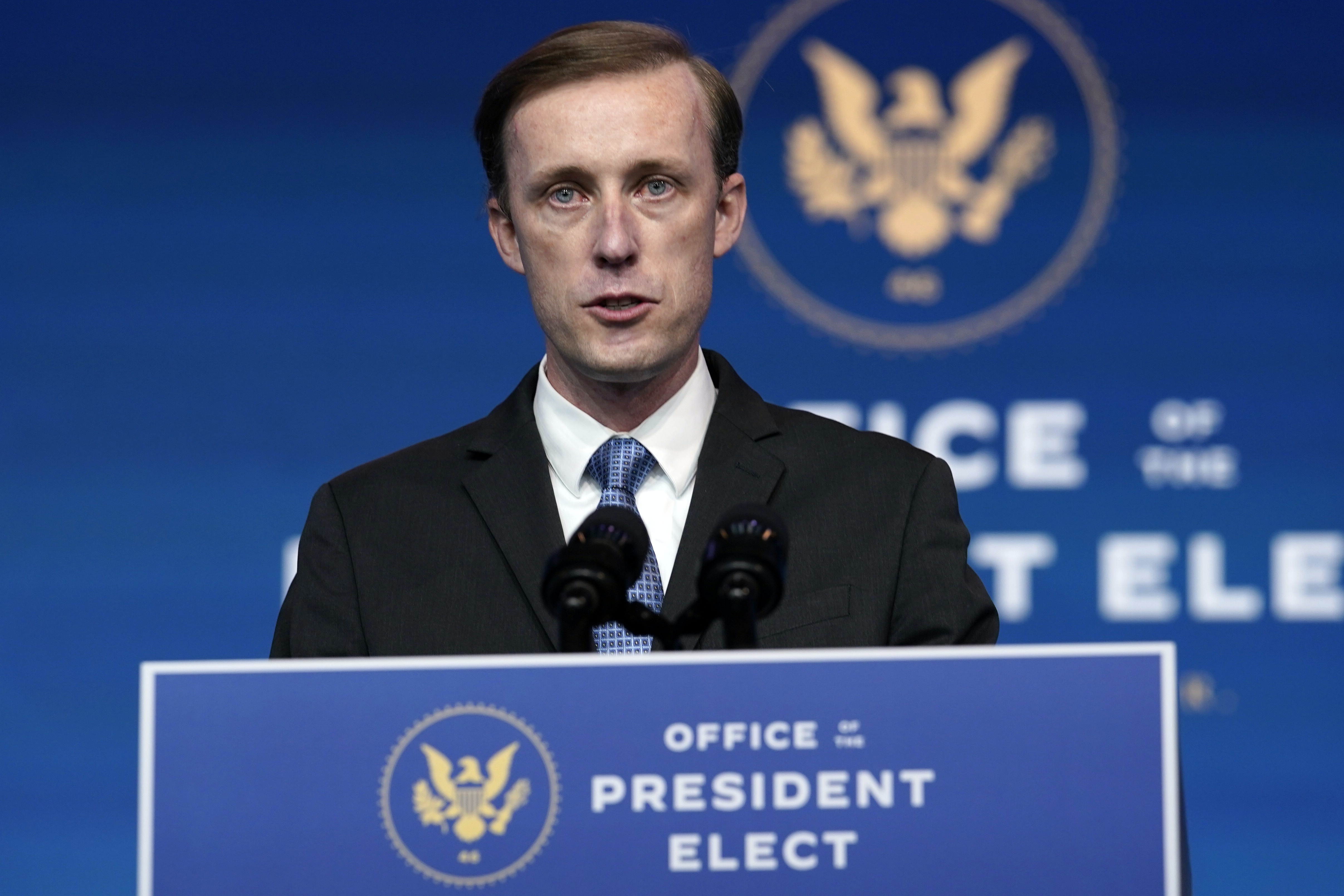 2013至2014年作為副總統國家安全顧問的沙利文（Jake Sullivan）則將擔任國家安全顧問。（美聯社）